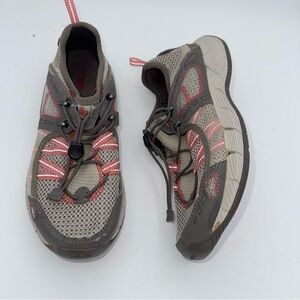 Teva women Churn athletic sport sneakers mesh pull on water shoes quick lace 7.5